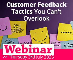 Callminer Customer Feedback Tactics You Can't Overlook webinar advert