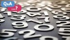 Numbers spread out